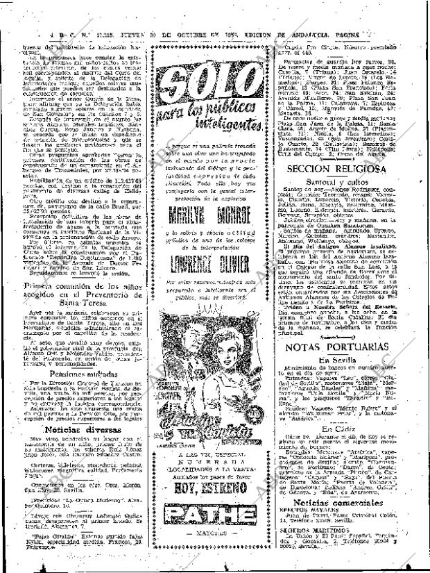 ABC SEVILLA 30-10-1958 página 30