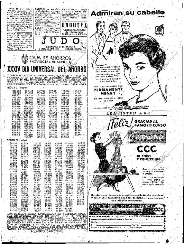 ABC SEVILLA 30-10-1958 página 37