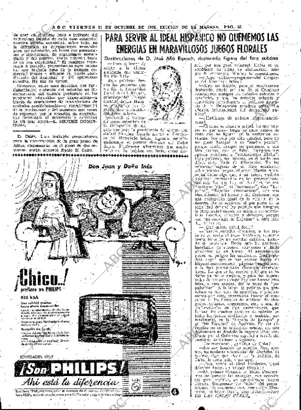 ABC MADRID 31-10-1958 página 35