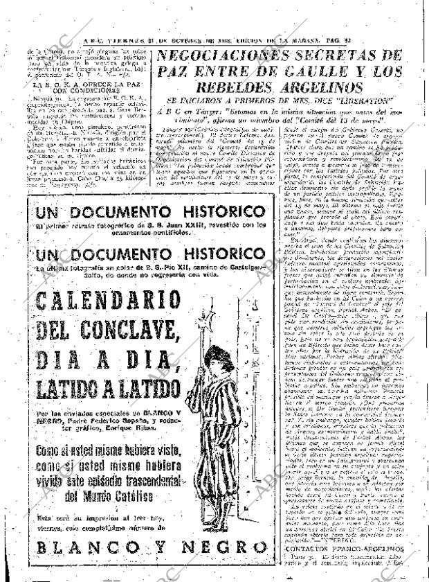 ABC MADRID 31-10-1958 página 43