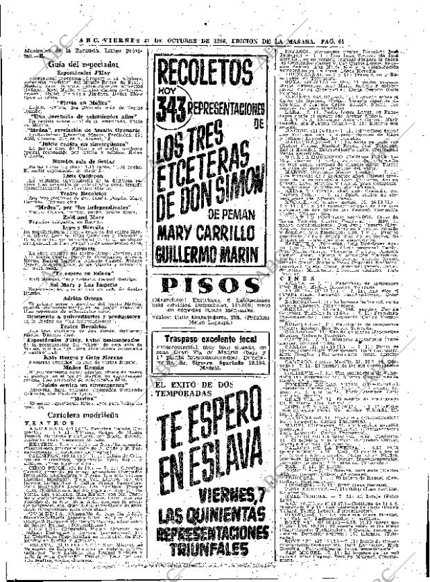 ABC MADRID 31-10-1958 página 64