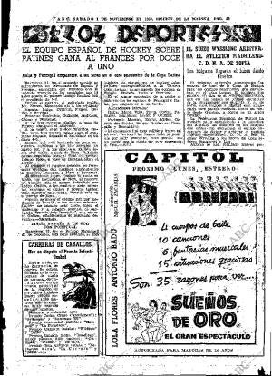 ABC MADRID 01-11-1958 página 49