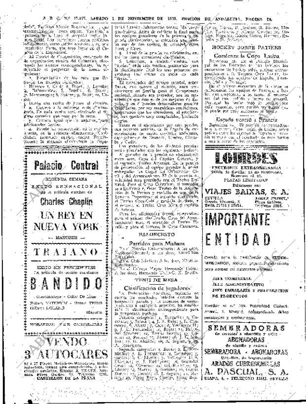 ABC SEVILLA 01-11-1958 página 34