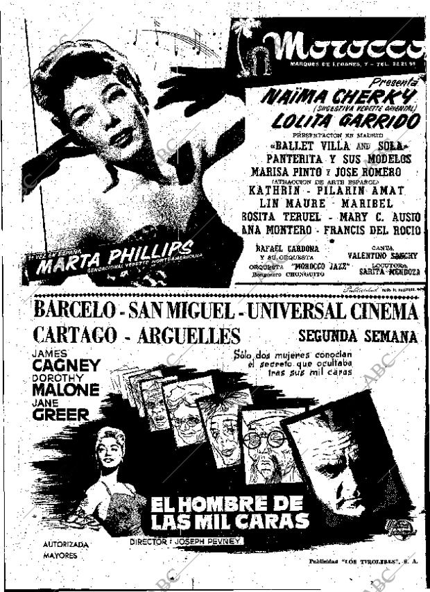 ABC MADRID 02-11-1958 página 60