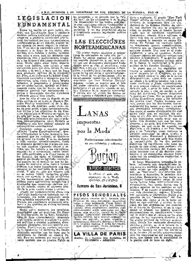 ABC MADRID 02-11-1958 página 68