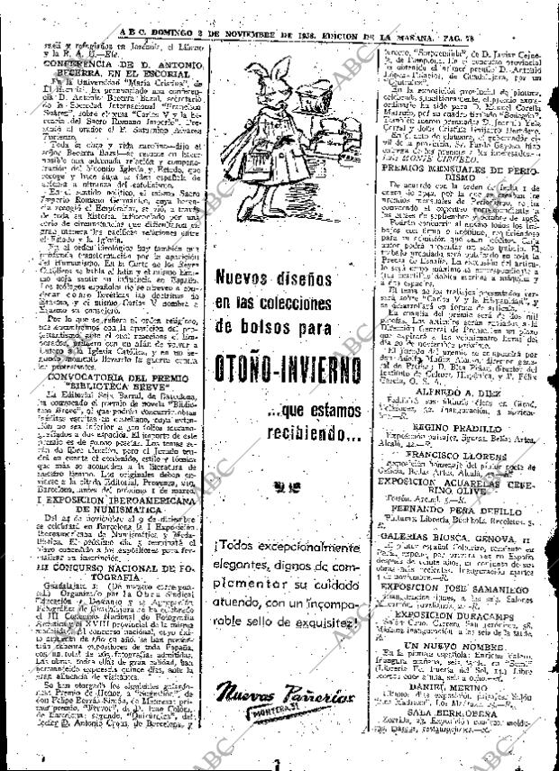 ABC MADRID 02-11-1958 página 78