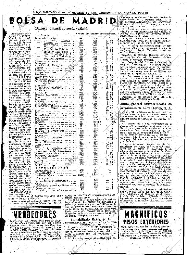 ABC MADRID 02-11-1958 página 87