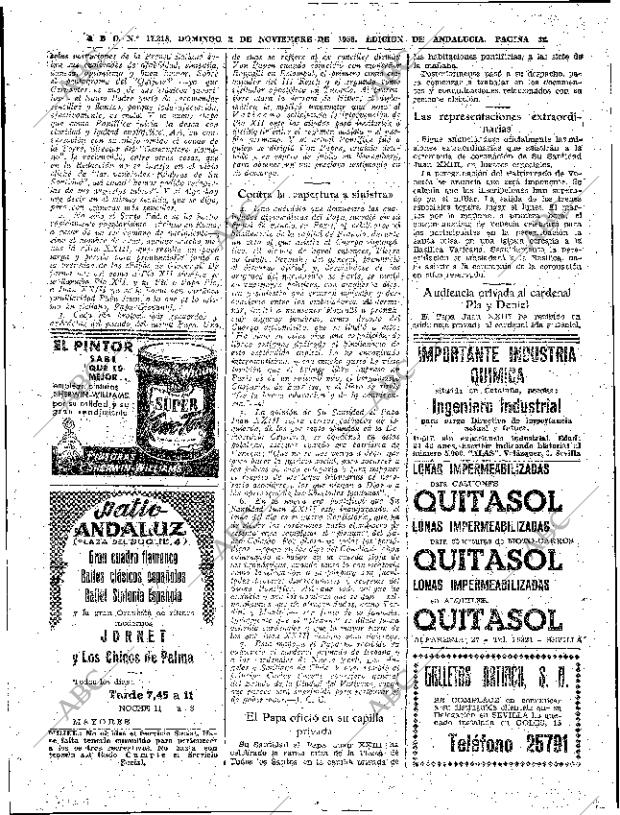 ABC SEVILLA 02-11-1958 página 32