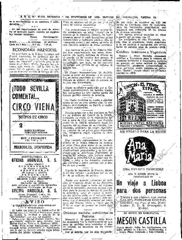 ABC SEVILLA 02-11-1958 página 52