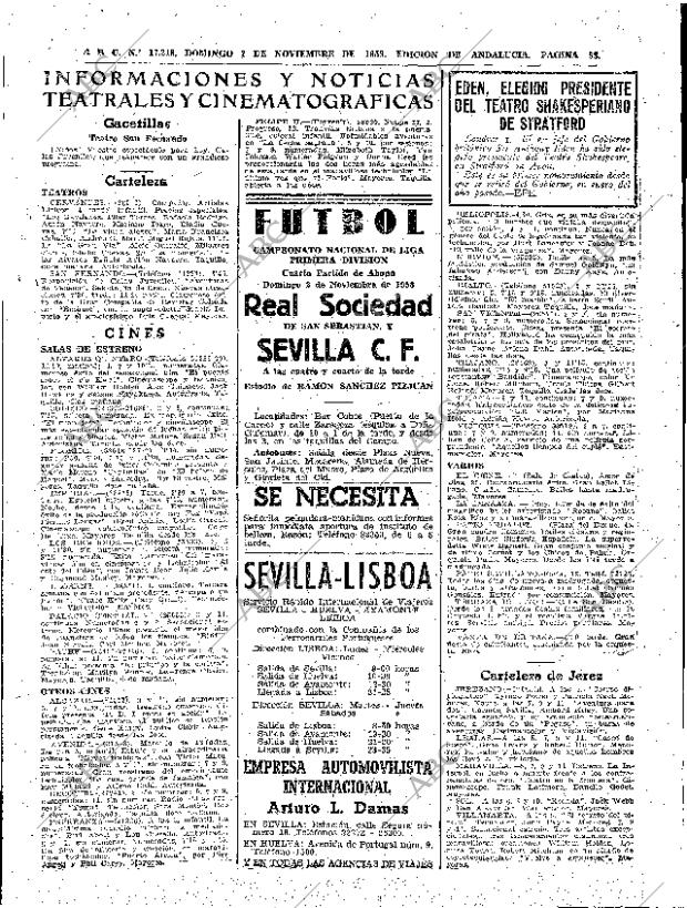 ABC SEVILLA 02-11-1958 página 53