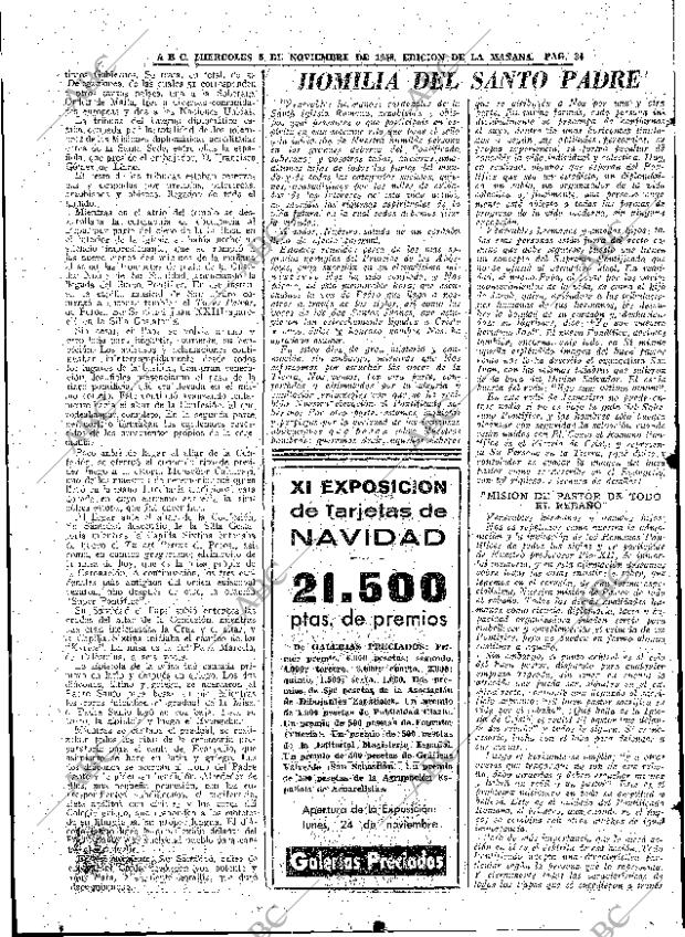 ABC MADRID 05-11-1958 página 34
