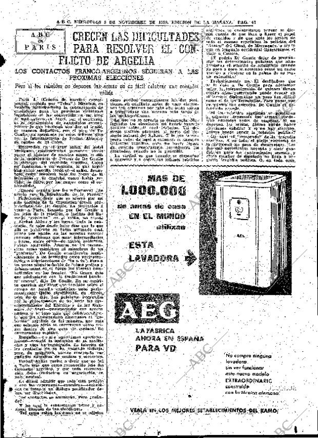 ABC MADRID 05-11-1958 página 47