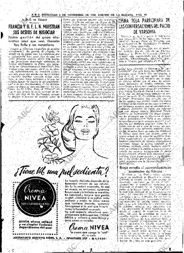 ABC MADRID 05-11-1958 página 49