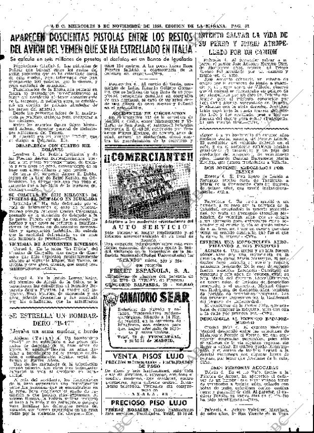 ABC MADRID 05-11-1958 página 57