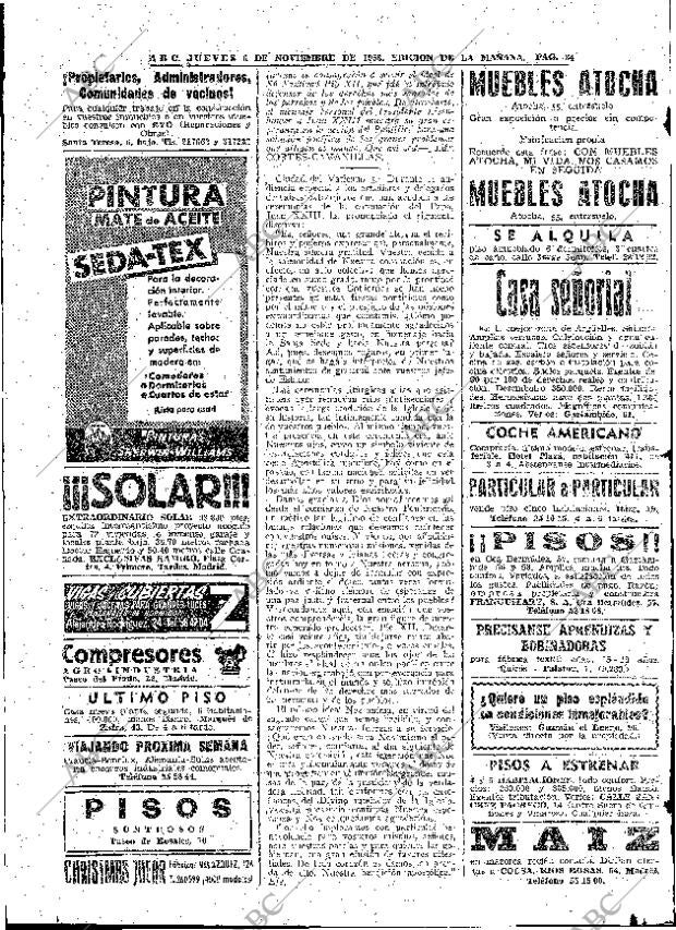 ABC MADRID 06-11-1958 página 34