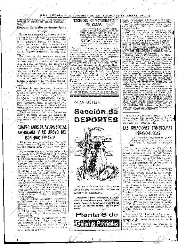 ABC MADRID 06-11-1958 página 36