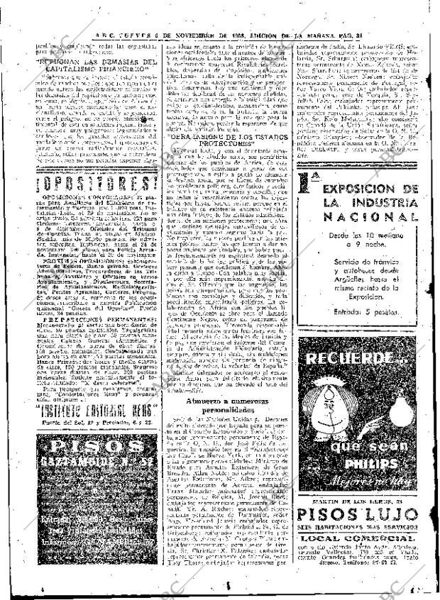 ABC MADRID 06-11-1958 página 38