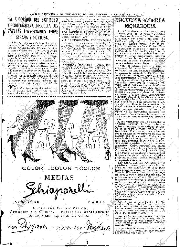ABC MADRID 06-11-1958 página 41