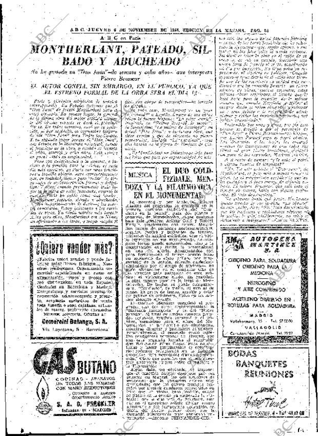ABC MADRID 06-11-1958 página 56