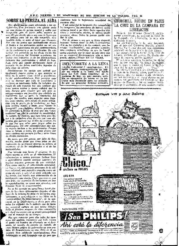 ABC MADRID 07-11-1958 página 41