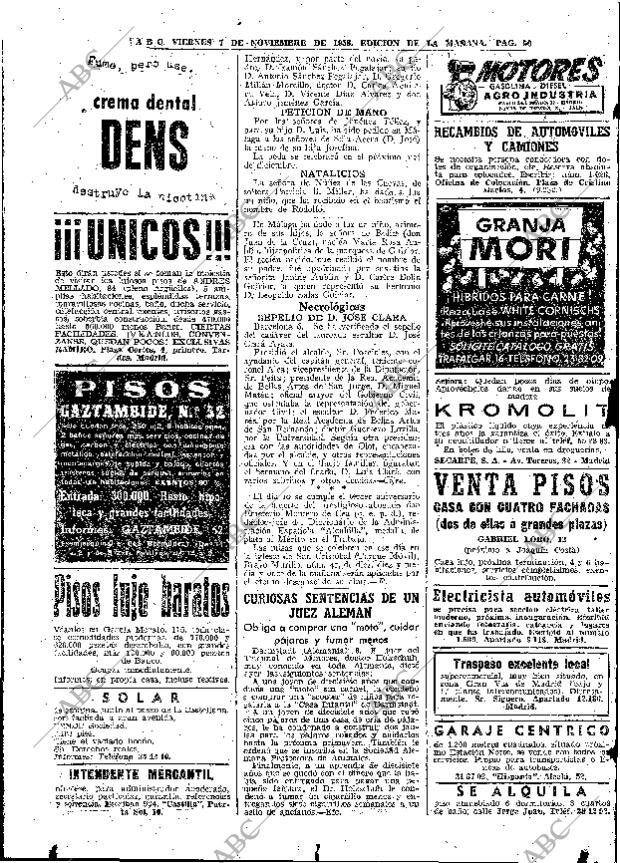 ABC MADRID 07-11-1958 página 50