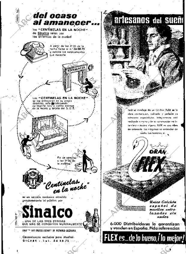 ABC MADRID 08-11-1958 página 16