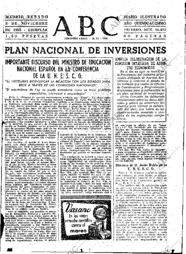 ABC MADRID 08-11-1958 página 31