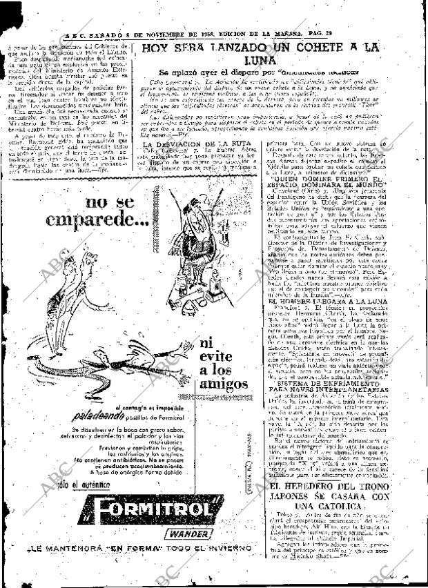 ABC MADRID 08-11-1958 página 39