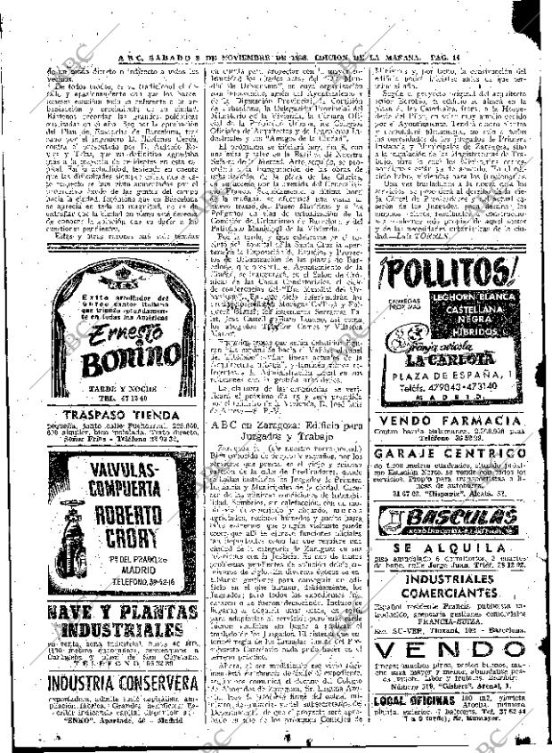 ABC MADRID 08-11-1958 página 44