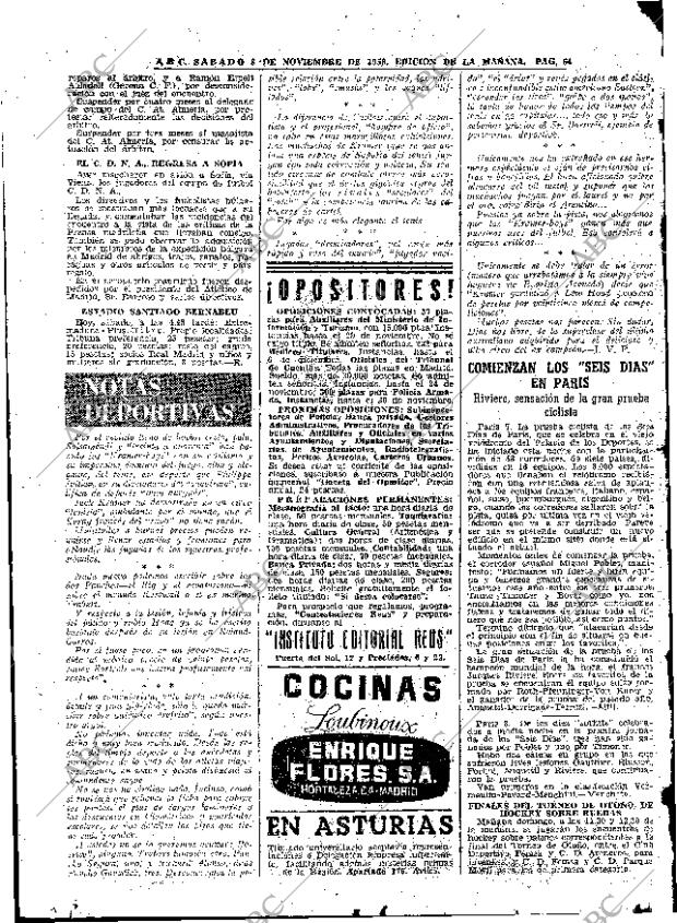 ABC MADRID 08-11-1958 página 64