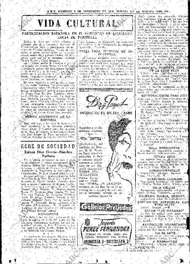 ABC MADRID 09-11-1958 página 102