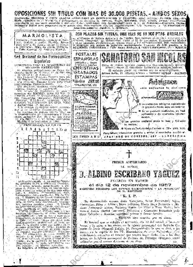 ABC MADRID 09-11-1958 página 122
