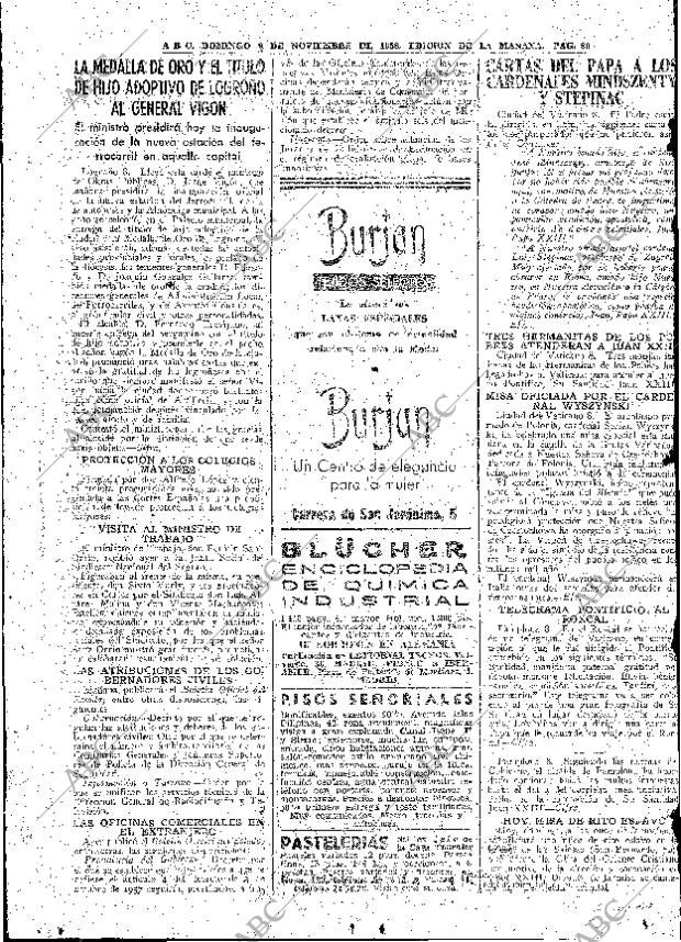 ABC MADRID 09-11-1958 página 80
