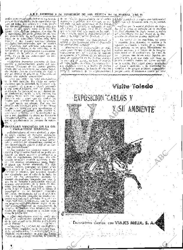 ABC MADRID 09-11-1958 página 91