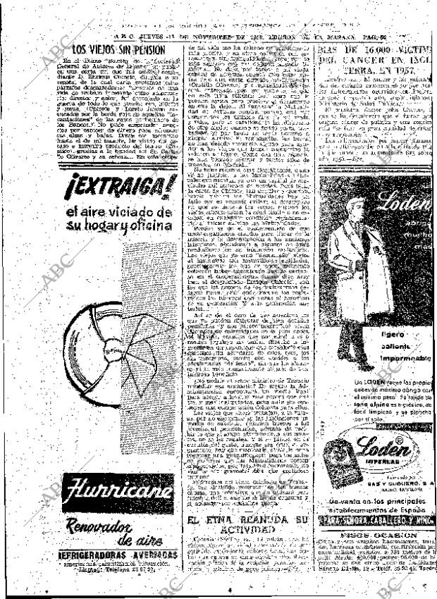 ABC MADRID 13-11-1958 página 54