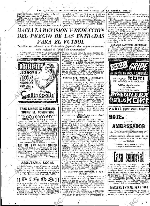 ABC MADRID 13-11-1958 página 58