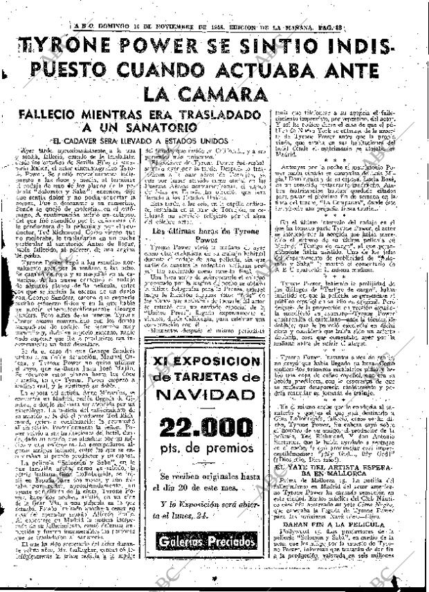 ABC MADRID 16-11-1958 página 83