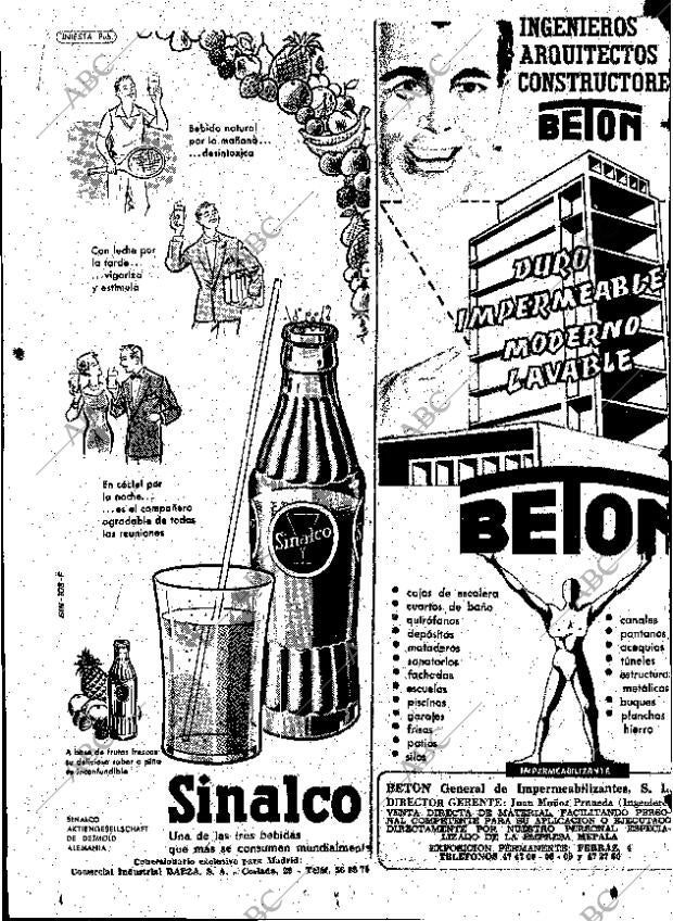 ABC MADRID 18-11-1958 página 16