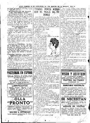 ABC MADRID 18-11-1958 página 46