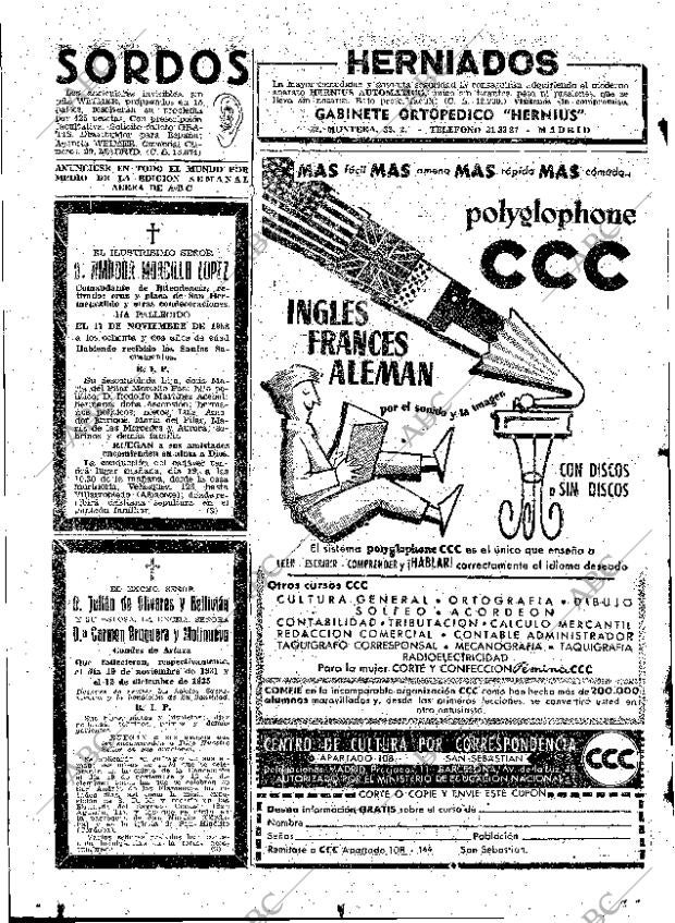 ABC MADRID 18-11-1958 página 74