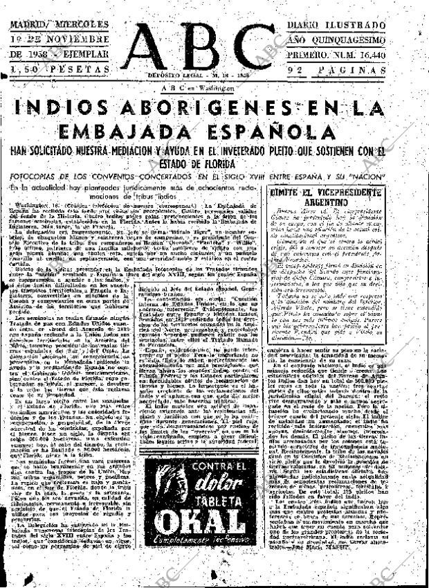 ABC MADRID 19-11-1958 página 47