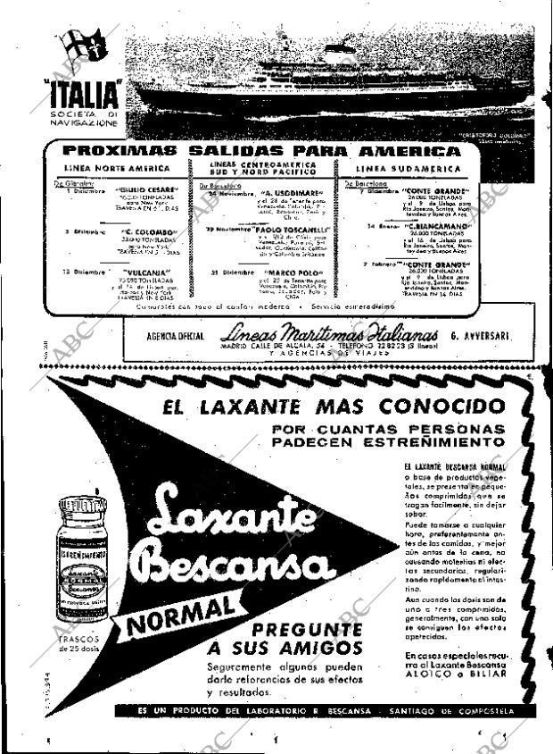 ABC MADRID 22-11-1958 página 20