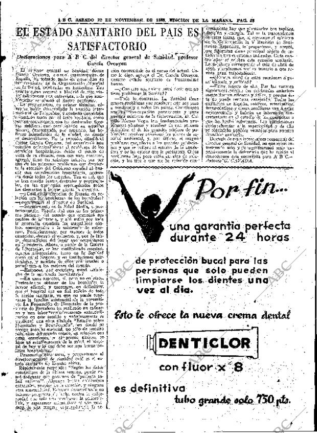 ABC MADRID 22-11-1958 página 55