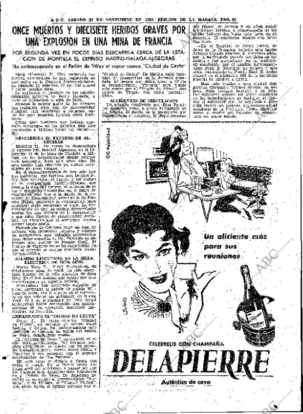 ABC MADRID 22-11-1958 página 61