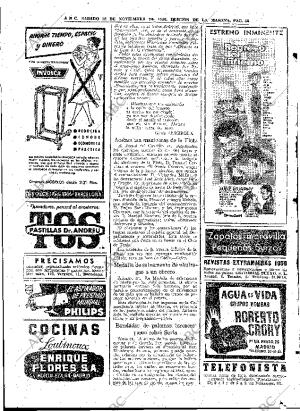 ABC MADRID 22-11-1958 página 64