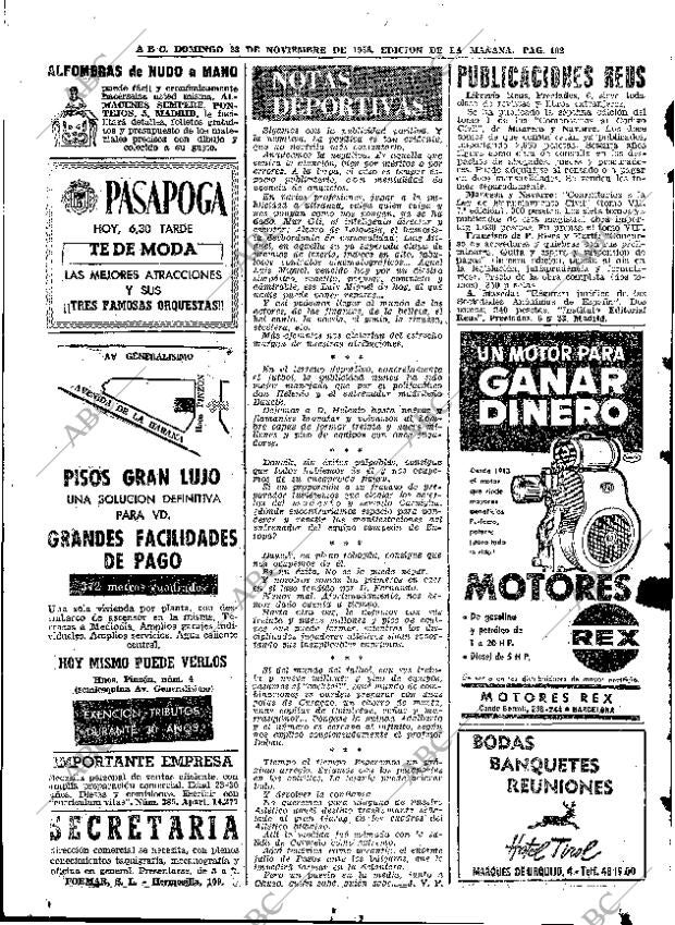 ABC MADRID 23-11-1958 página 102