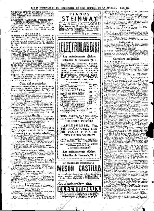 ABC MADRID 23-11-1958 página 106