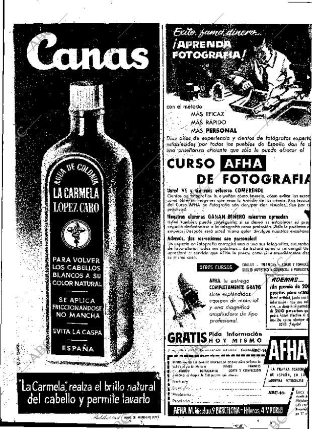 ABC MADRID 23-11-1958 página 48