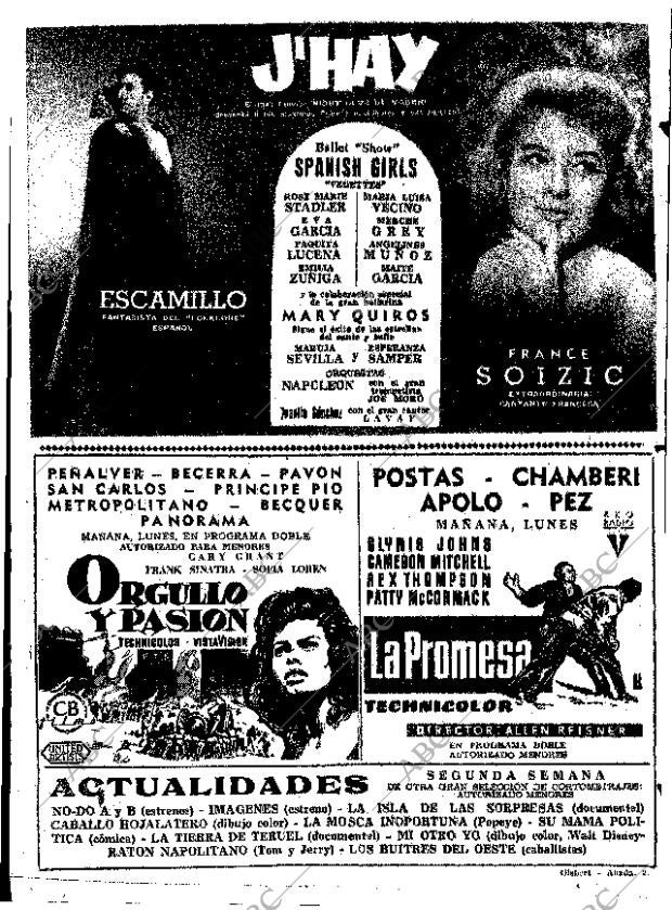 ABC MADRID 23-11-1958 página 74