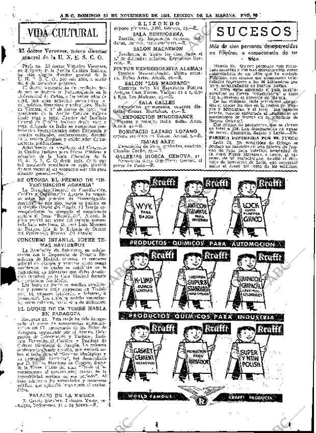 ABC MADRID 23-11-1958 página 99